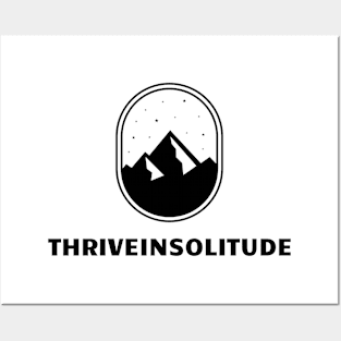 ThriveInSolitude, Solo Traveling Posters and Art